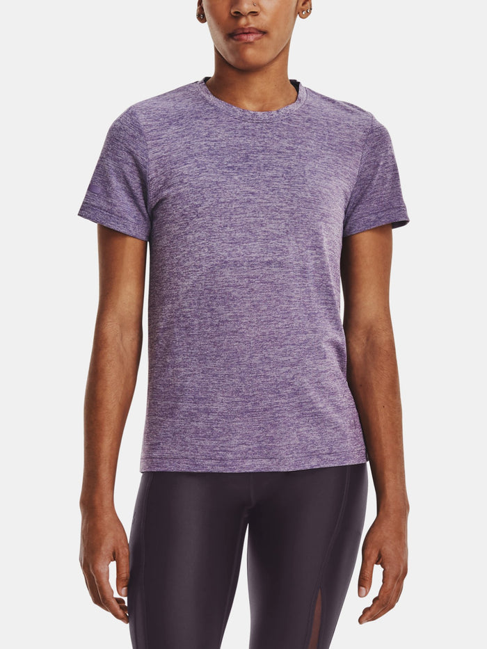 Women's UA Seamless Stride Short-Sleeved T-Shirt 1375698-571