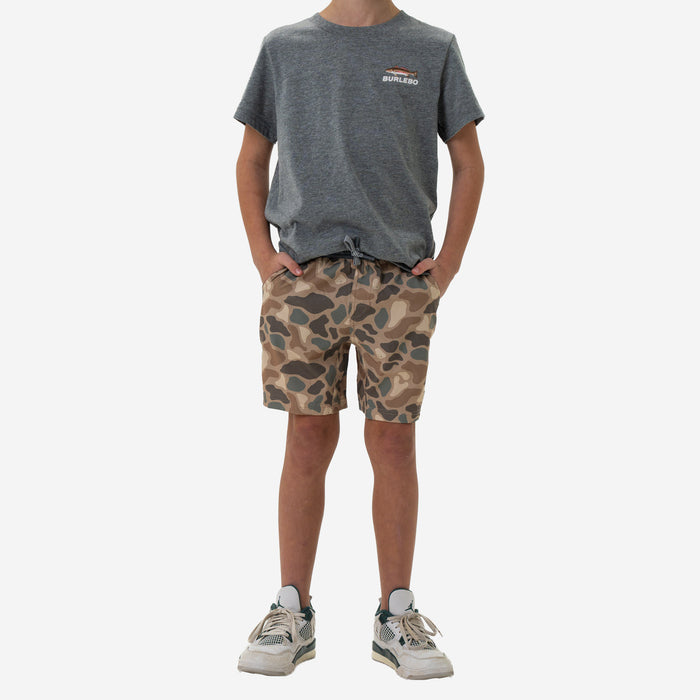 Youth Athletic Short - Pintail Camo