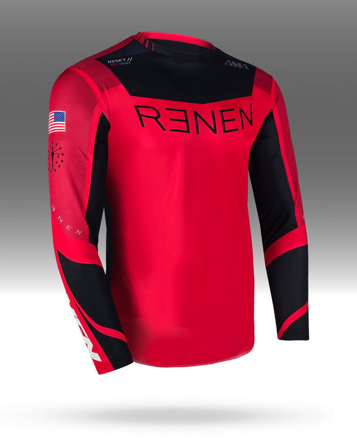 YOUTH "RESET" jersey - Racing Red