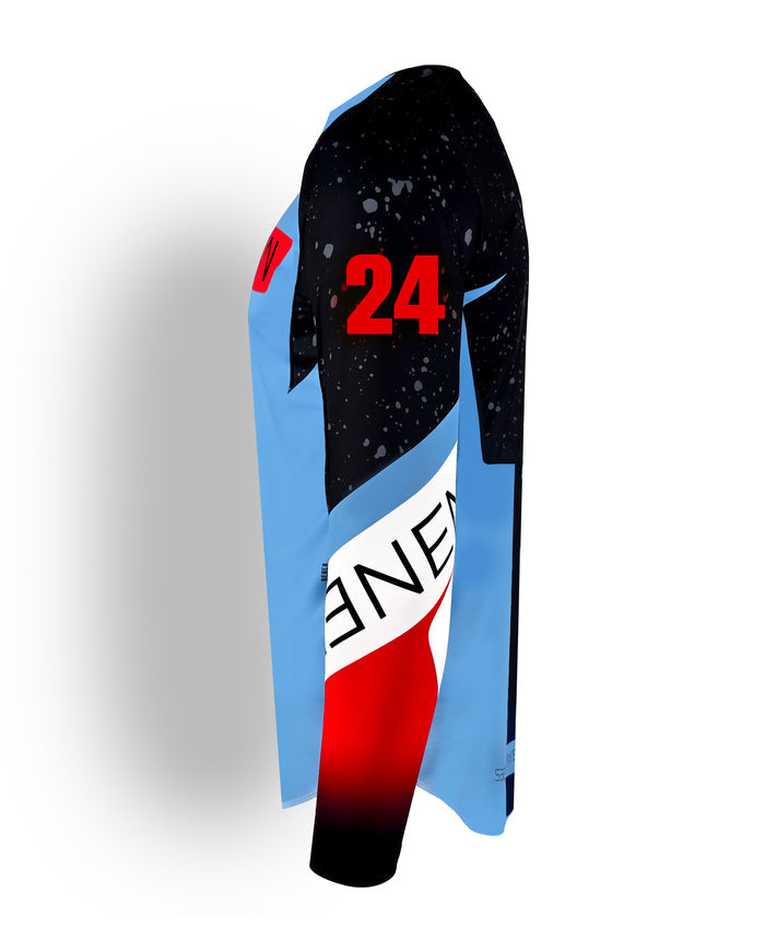 YOUTH "SPRAYED" jersey - Carolina Blue