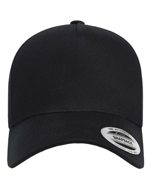 YP Classics® Retro Cotton Blend 5-Panel Snapback Cap 5079