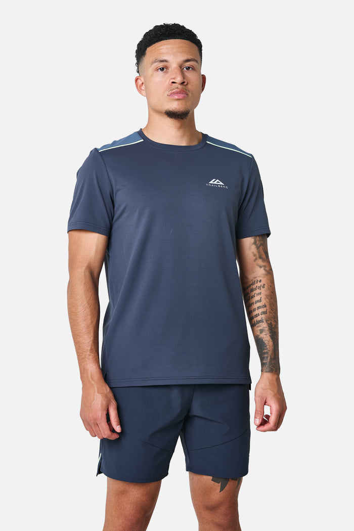 Zone Tee - Storm Blue/Breeze